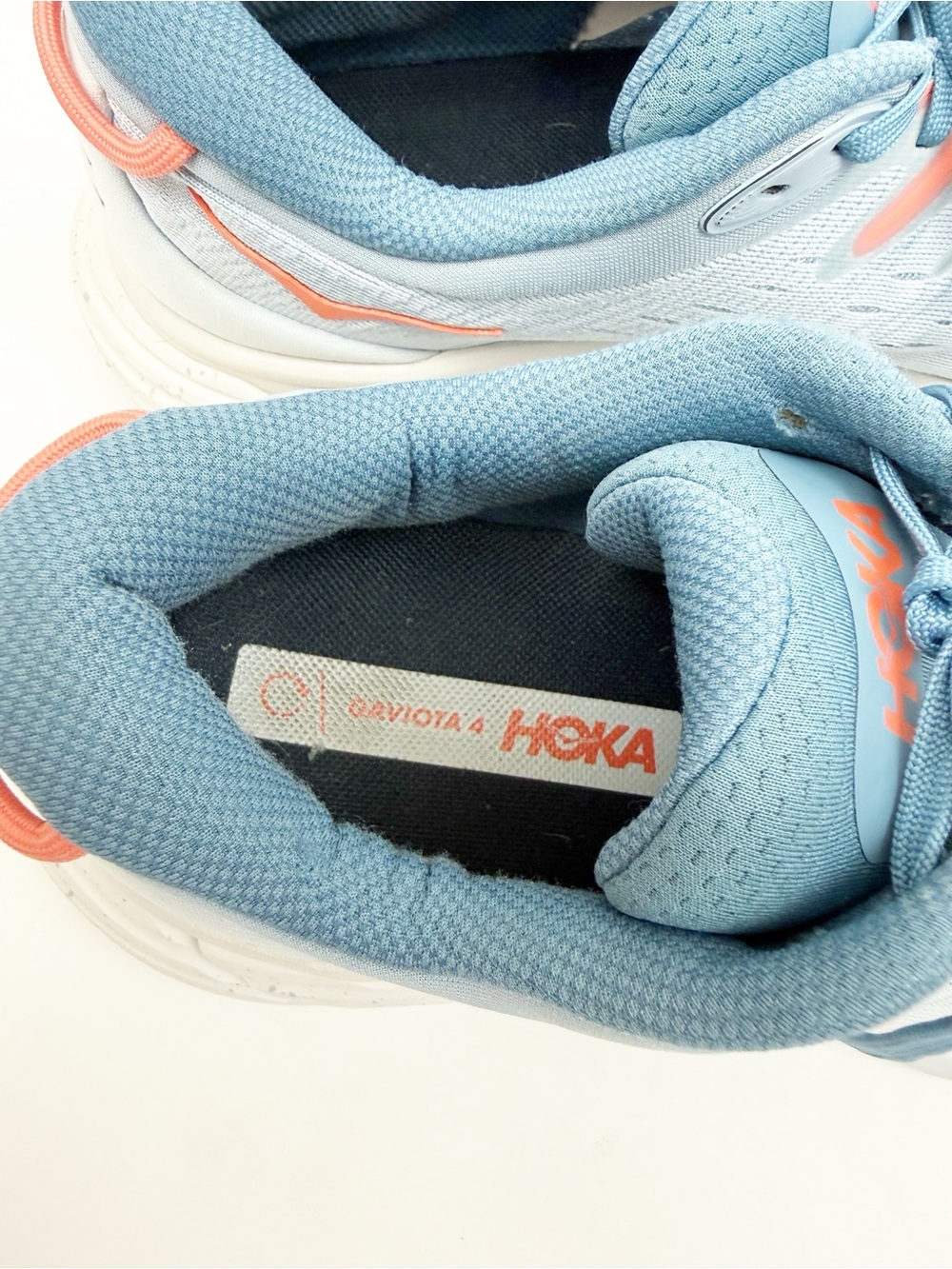Hoka One One Gaviota 4 Sneakers Running Shoes Size 9 Blue Fog/Plein Air - Picture 11 of 12